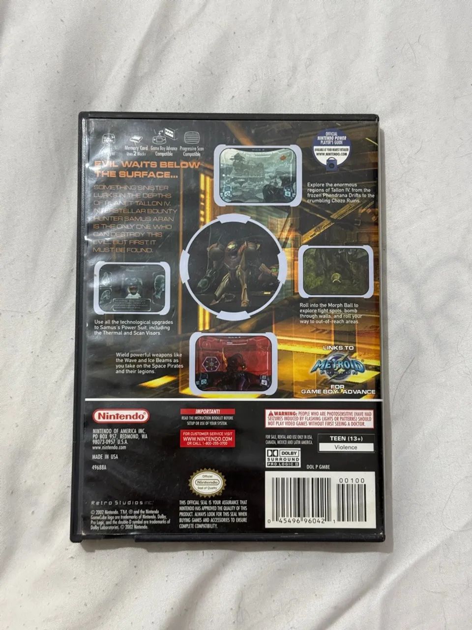 Metroid prime Nintendo game cube  - Foto 2