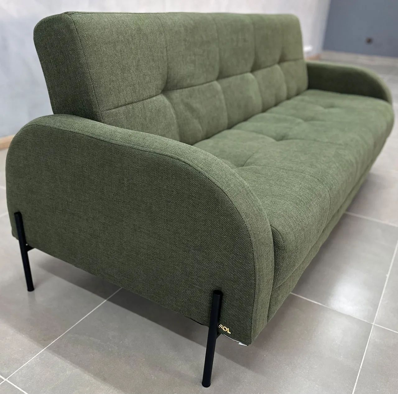 Sofá cama d33 no linho 