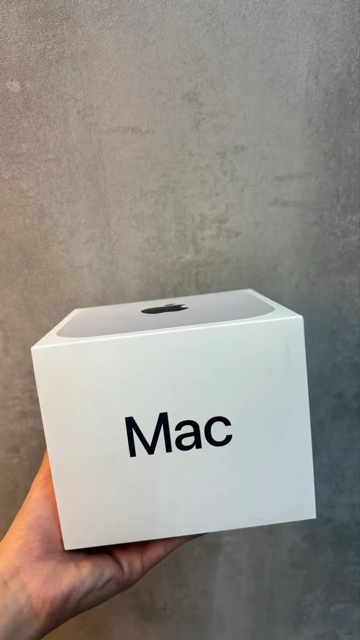 Mac Mini M4 chip 16GB/256GB novo (garantia Apple) (LOJA FÍSICA