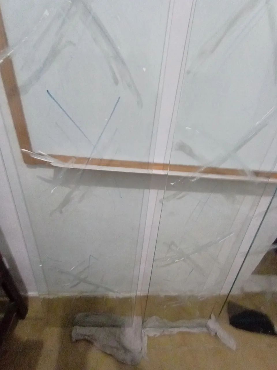 Três chapas  temperadas de vidro  - Foto 3