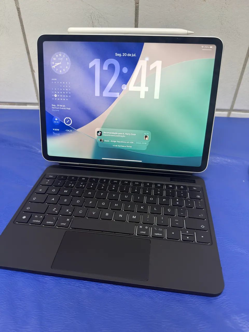 iPad Pro 11 - M2 128GB + Apple Pencil + Teclado - Foto 4