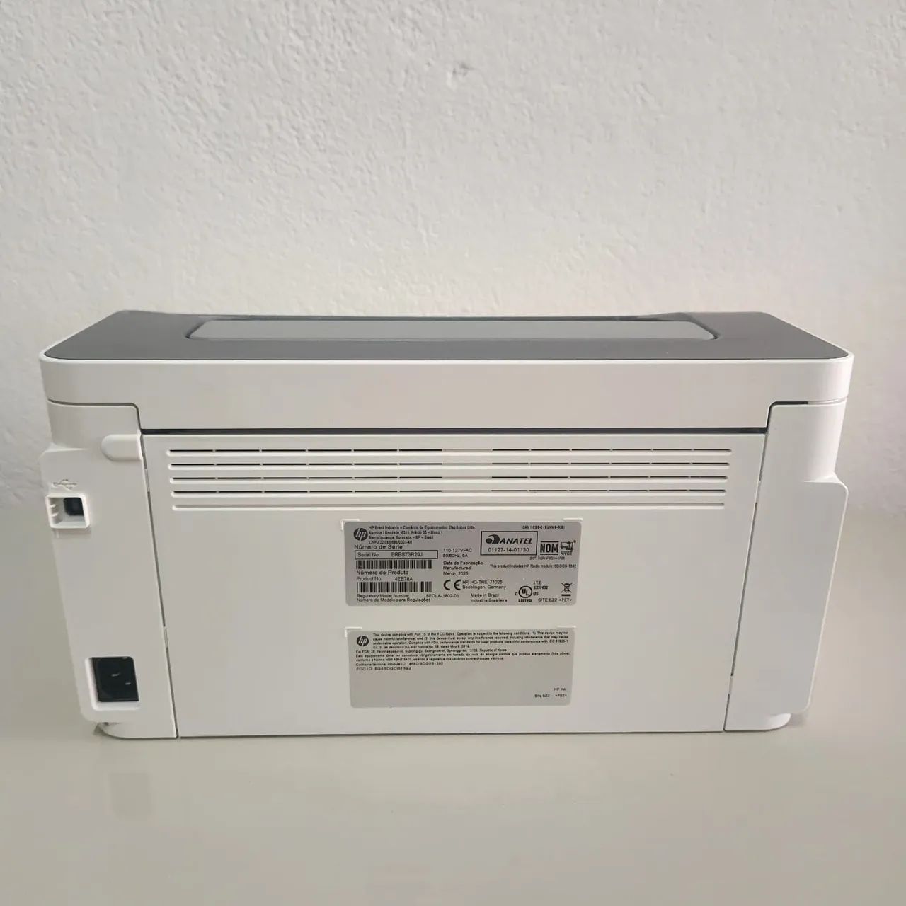 Impressora HP LASERA 107w  - Foto 5