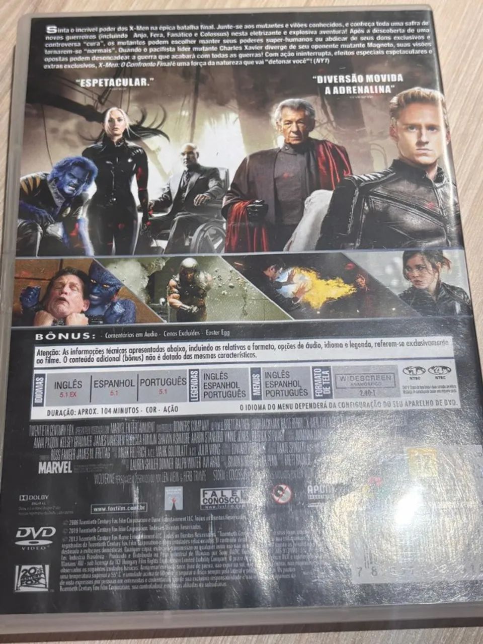 Kit DVD X-MEN - DVD, Blu-Ray e Vídeo Cassete - Jardim Brasil