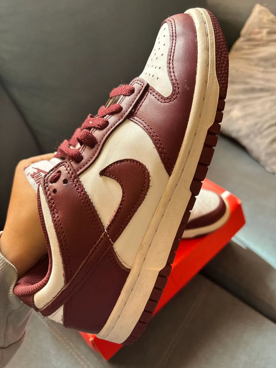 Dunk low vinho (original) - Foto 3