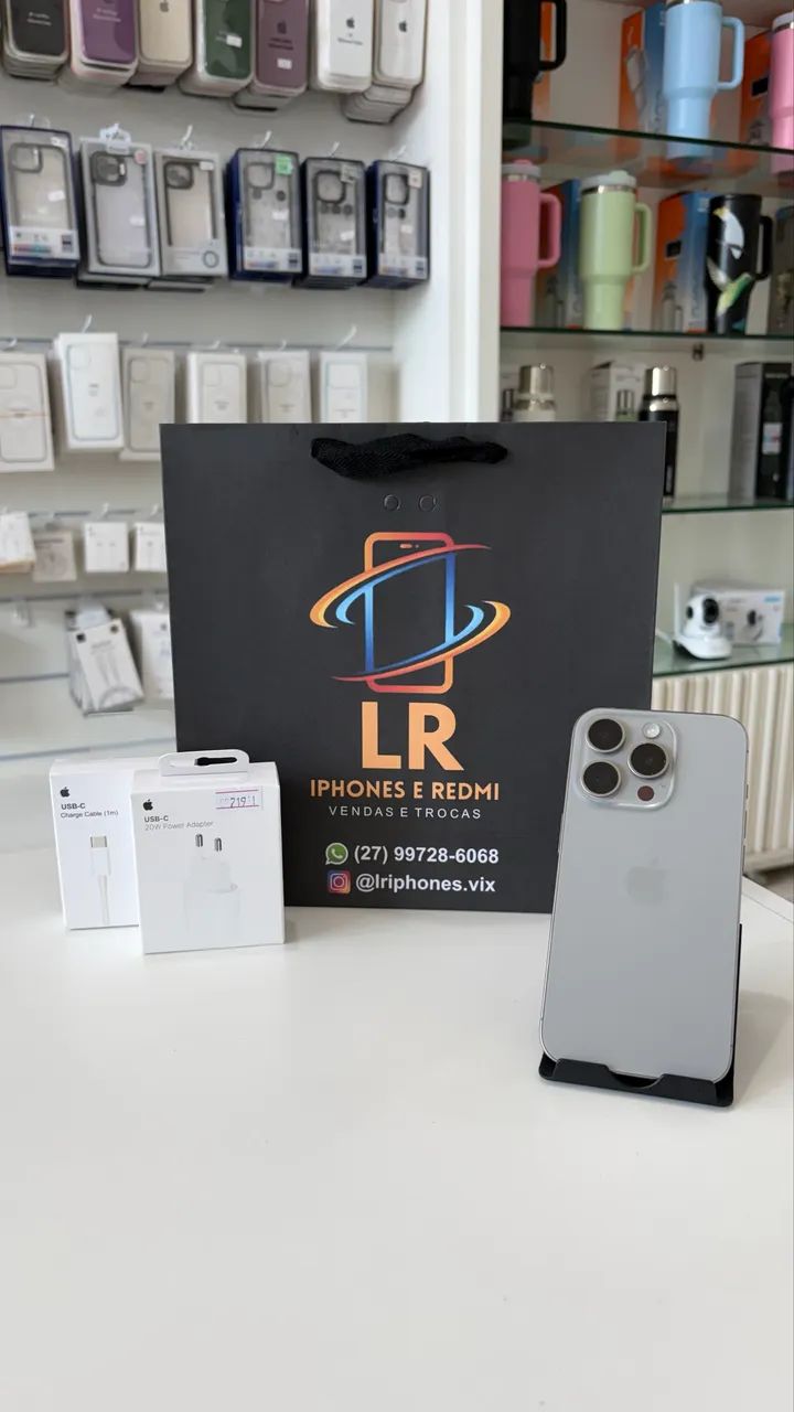 iPhone 15 pro 128GB grafite  - Foto 2