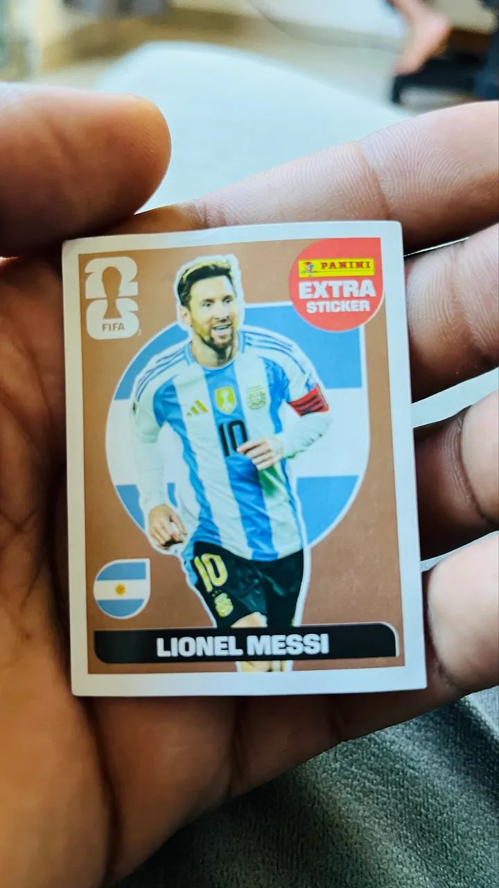 Carta Lendária Dourada Messi - Foto 3