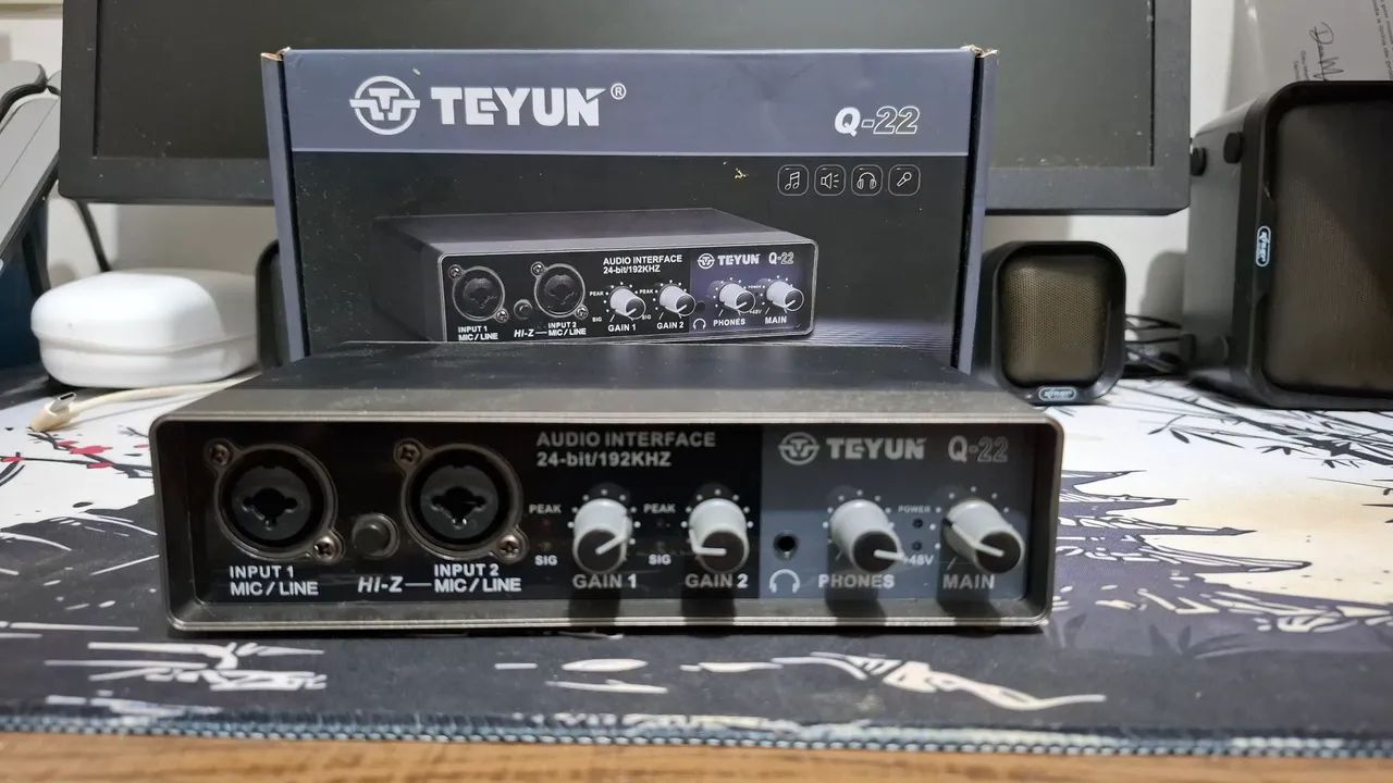 Interface de Áudio TEYUN Q22  - Foto 3