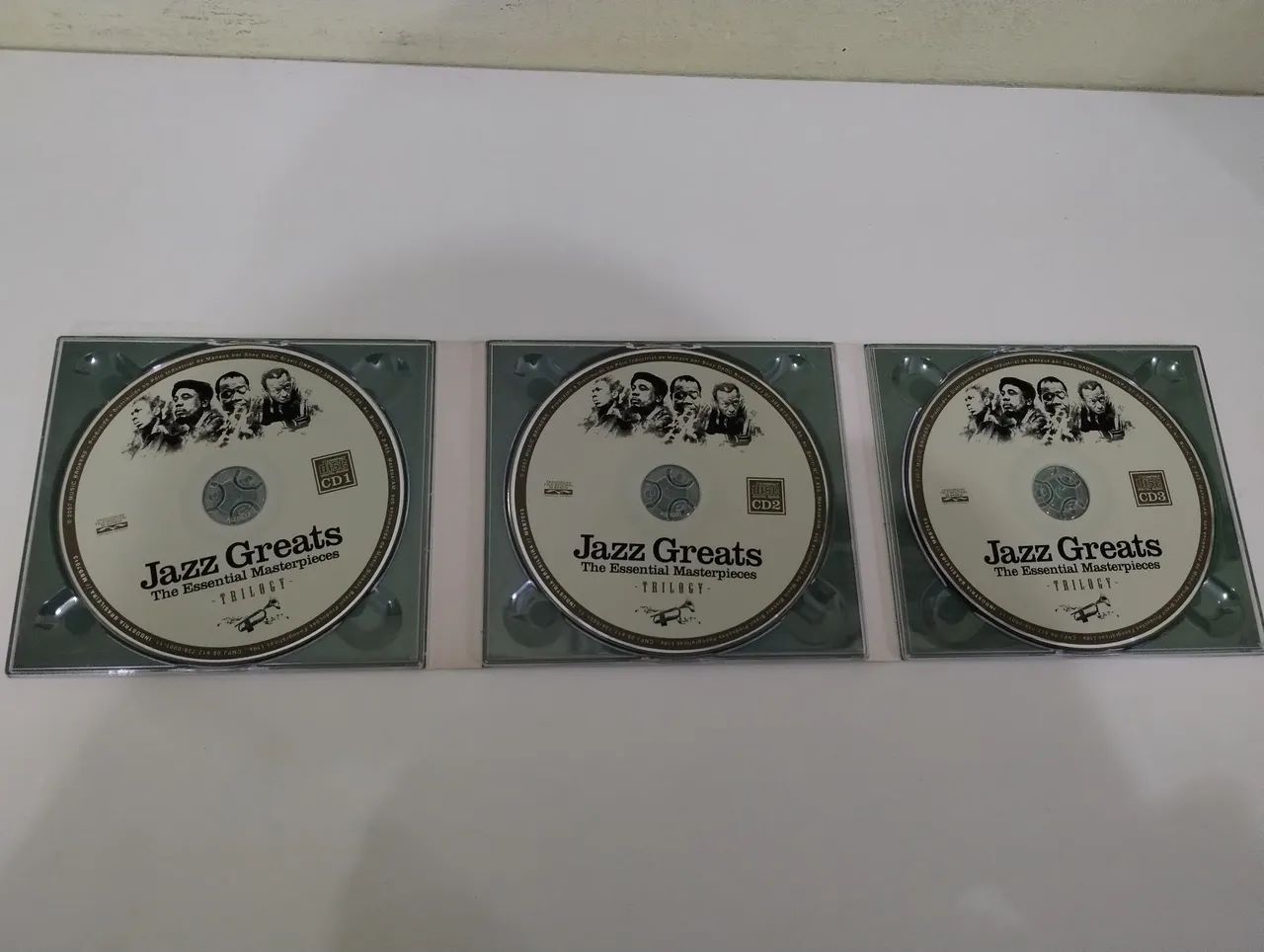 The Great History of Jazz CDセット Kit CDs originais Jazz Greats, The Essential Masterpieces - CDs
