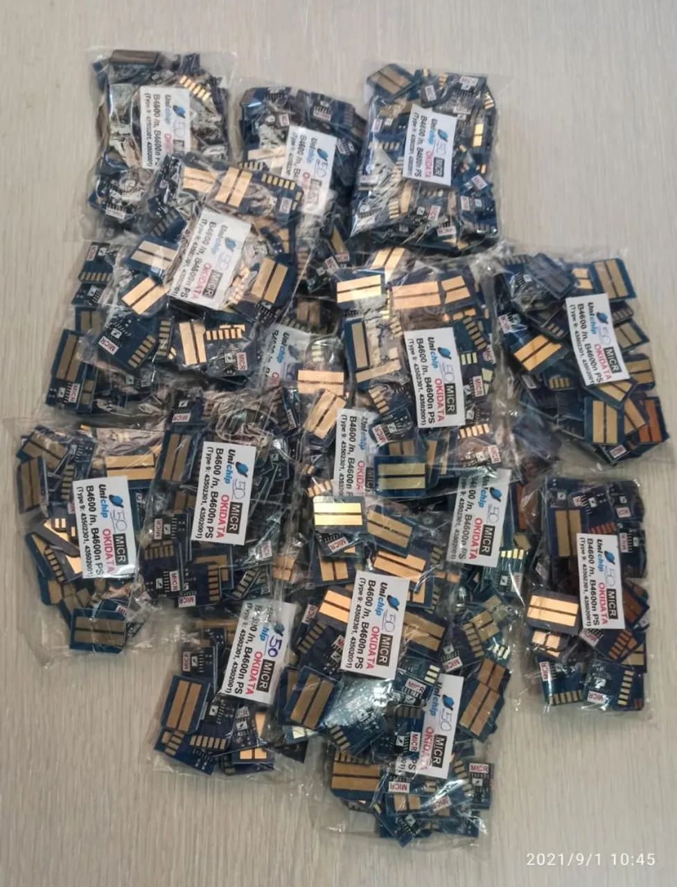 Chip toner OKIDATA B4600 - MICR - Unichip - Foto 4
