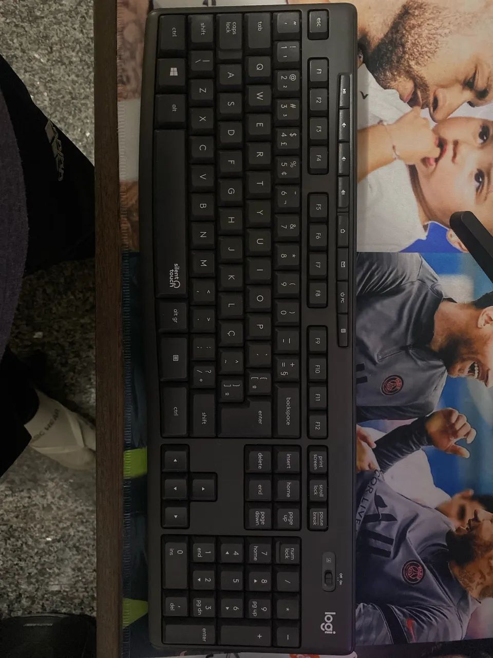 teclado e mouse logitech Mk295
