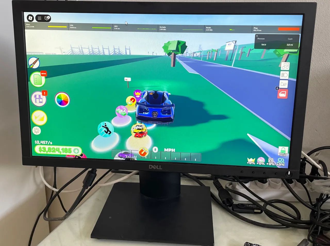 Monitor Dell 20 polegadas led DisplayPort e vga (novo/ caixa)