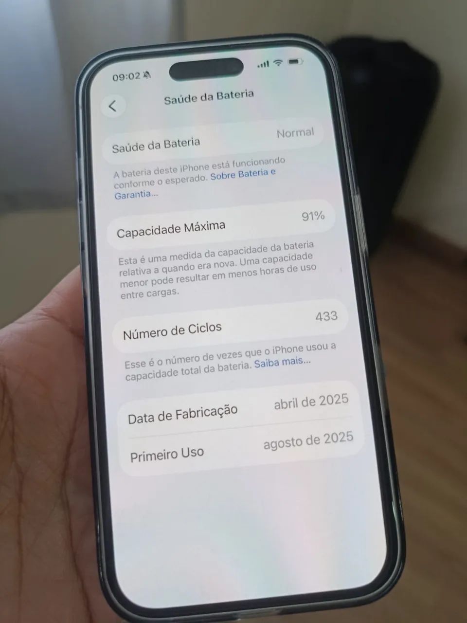 IPHONE 16 com garantia até agosto 2026 - Foto 3