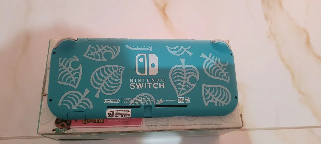 Nitendo switch lite versão animal crossing original travado - Foto 5