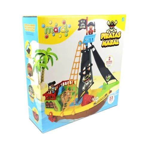 Brinquedo Infantil Piratas Maral