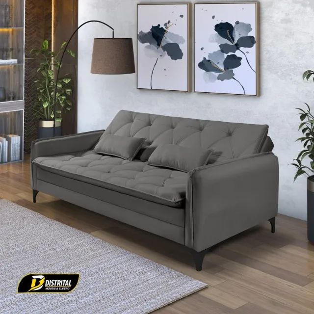 SOFÀ CAMA YARA 2,08M D26 PRonta Entrega