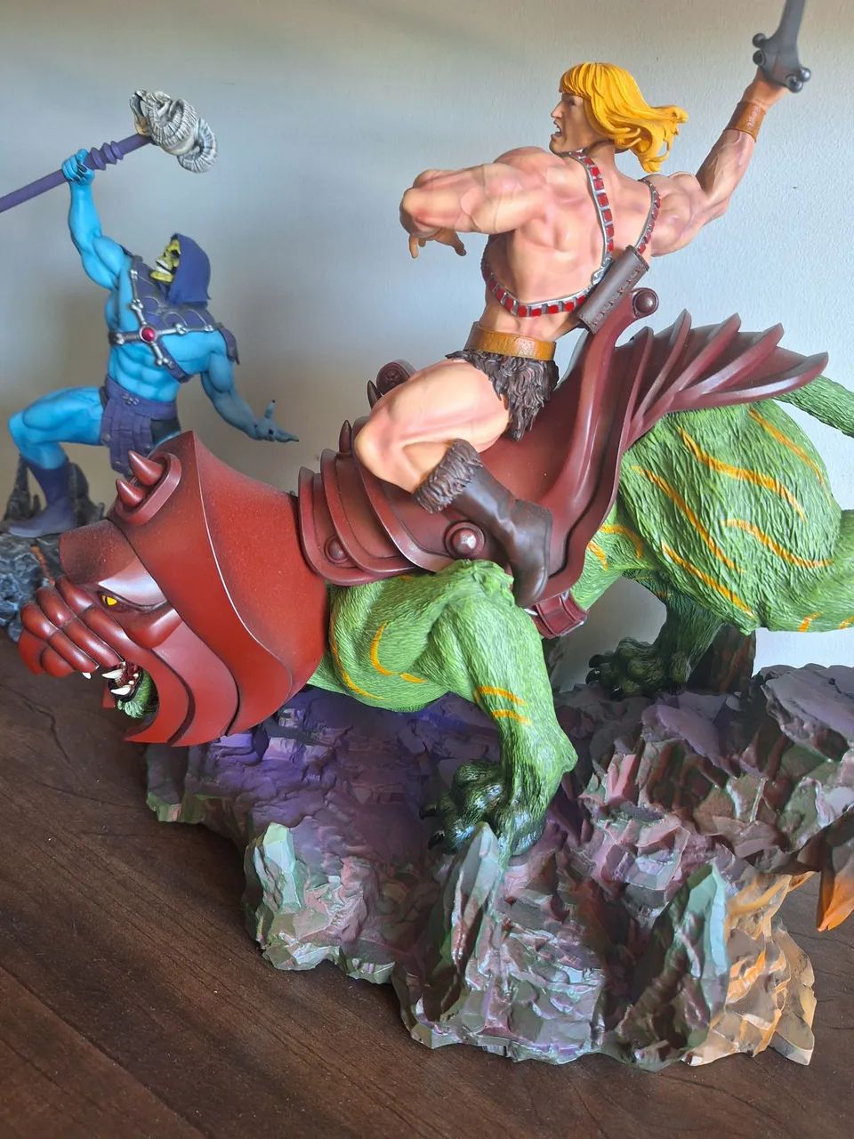 He-man gato guerreiro iron studios - Foto 5