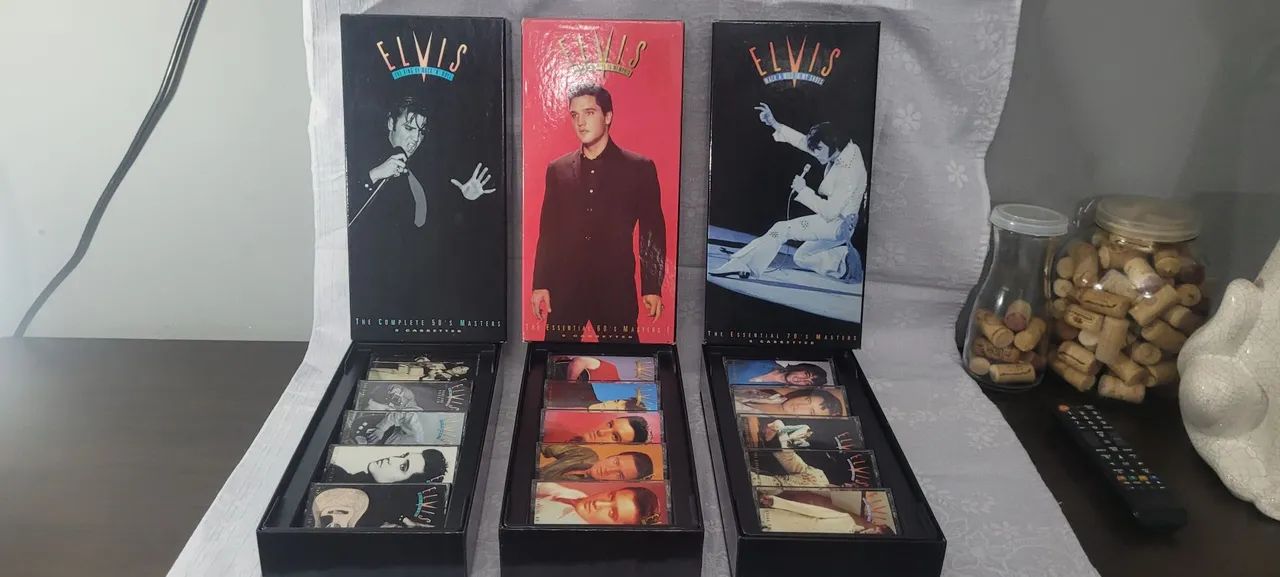 3 Box Elvis Presley anos 50 60 e 70