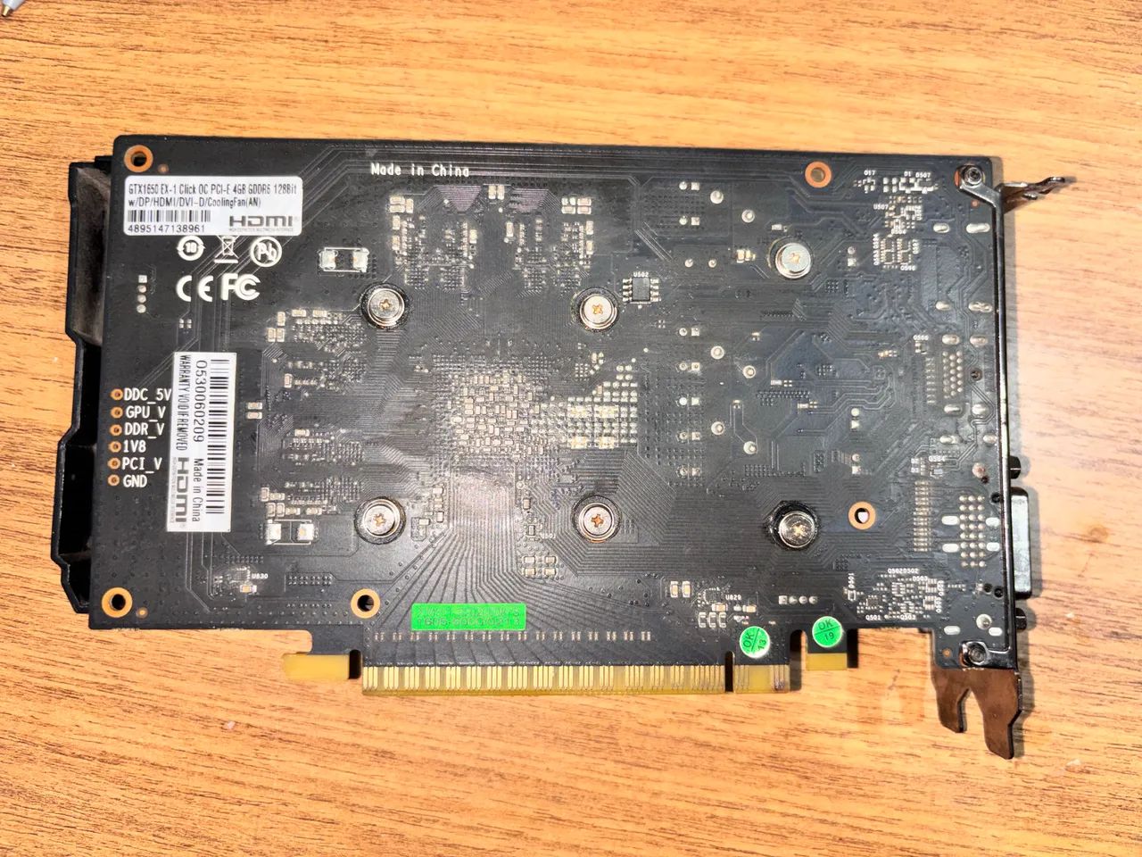 GTX 1650 Ex - 1 Click OC 4gb gddr6 128bit - Placas de Vídeo