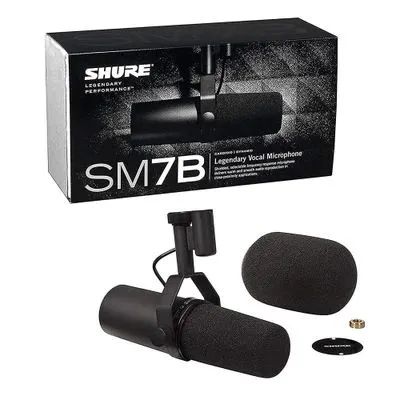 Microfone Shure sm7b novo lacrado