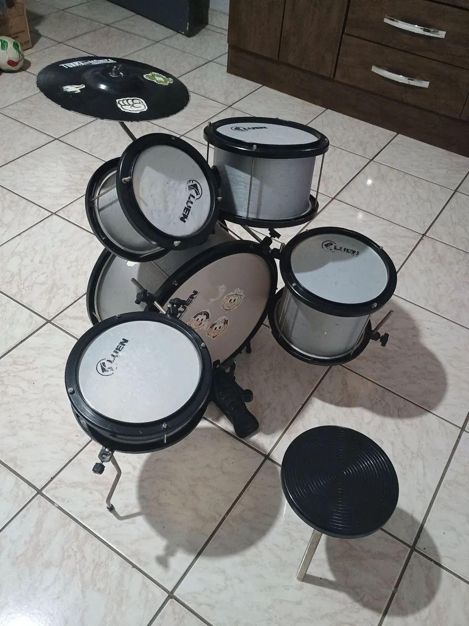 Bateria Infantil Completa  - Foto 3