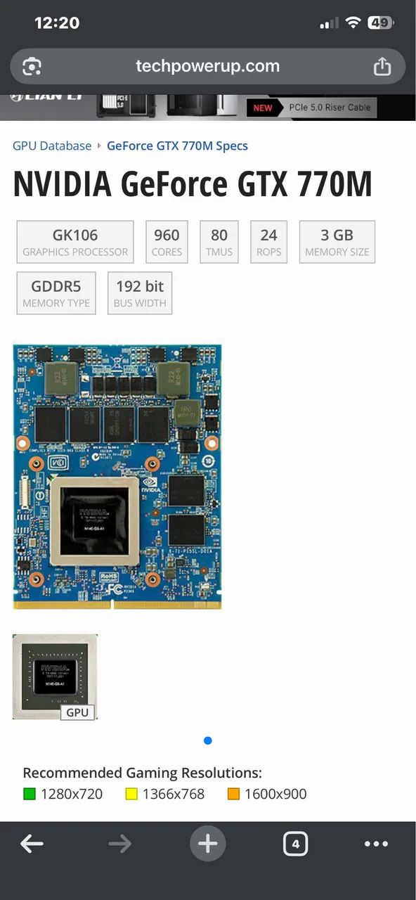 GTX 770m aliemware 17  - Foto 2