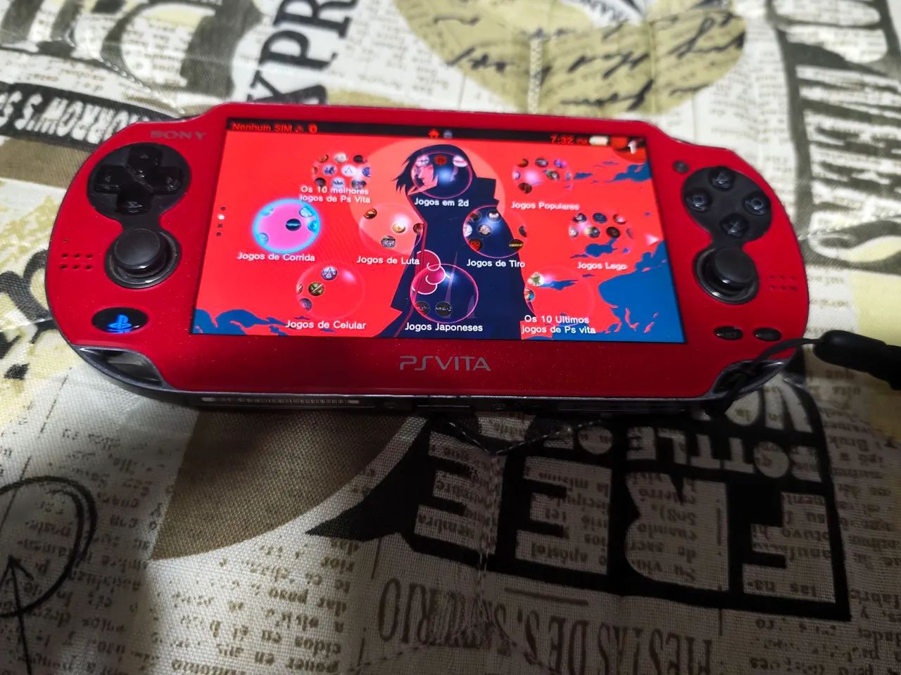 Ps Vita vermelho de 1 terabyte - Consoles de Vídeo Game - Parque