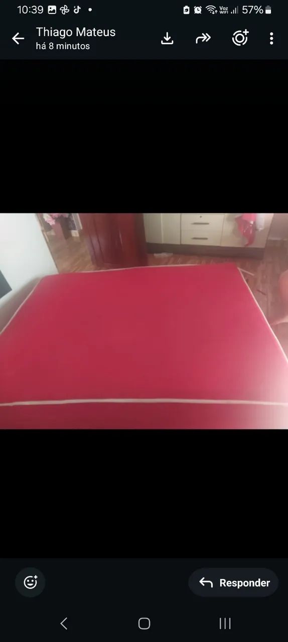 Cama de mola ensacada