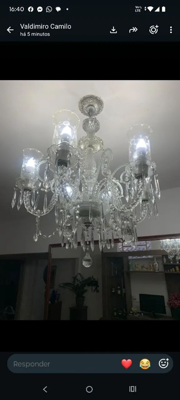 Lustre cristal