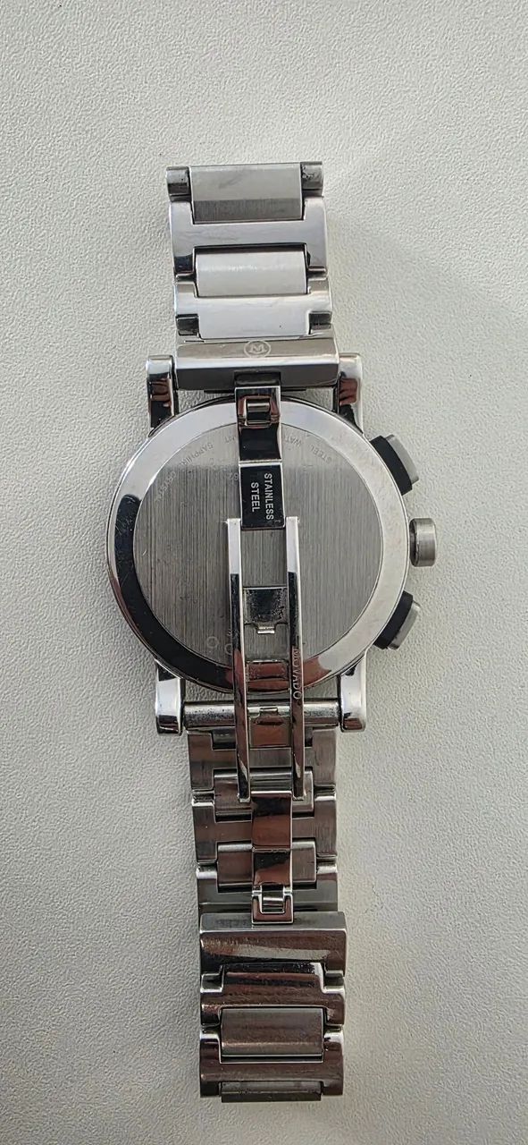 Relógio Movado Bold Chronograph Original - Aço Inoxidável 44mm - Foto 4