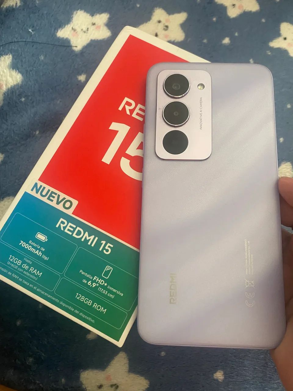 Celular novo REDMI 15 ,com apenas 5 meses de uso  - Foto 2