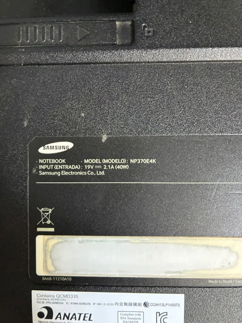 Notebook Samsung com defeito  - Foto 4