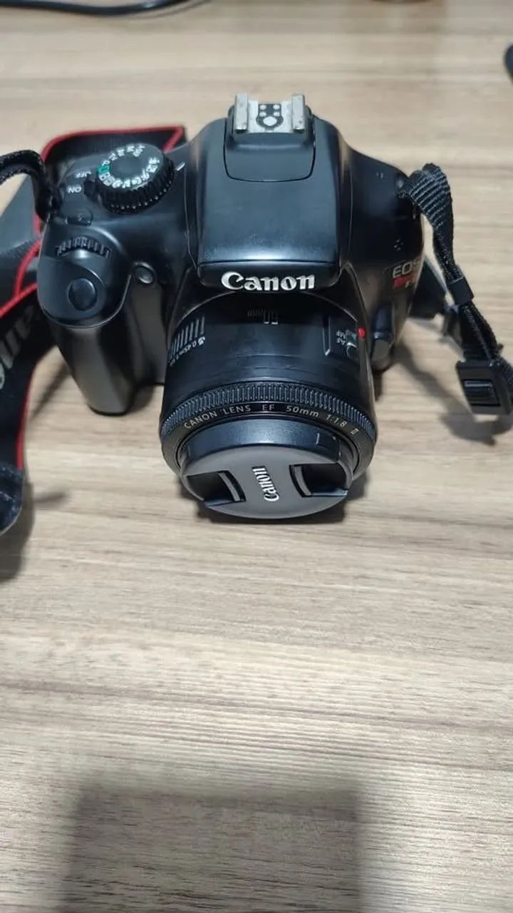 VENDO CÂMERA CANON EOS REBEL T3 + LENTE 50MM + KIT COMPLETO - Foto 5