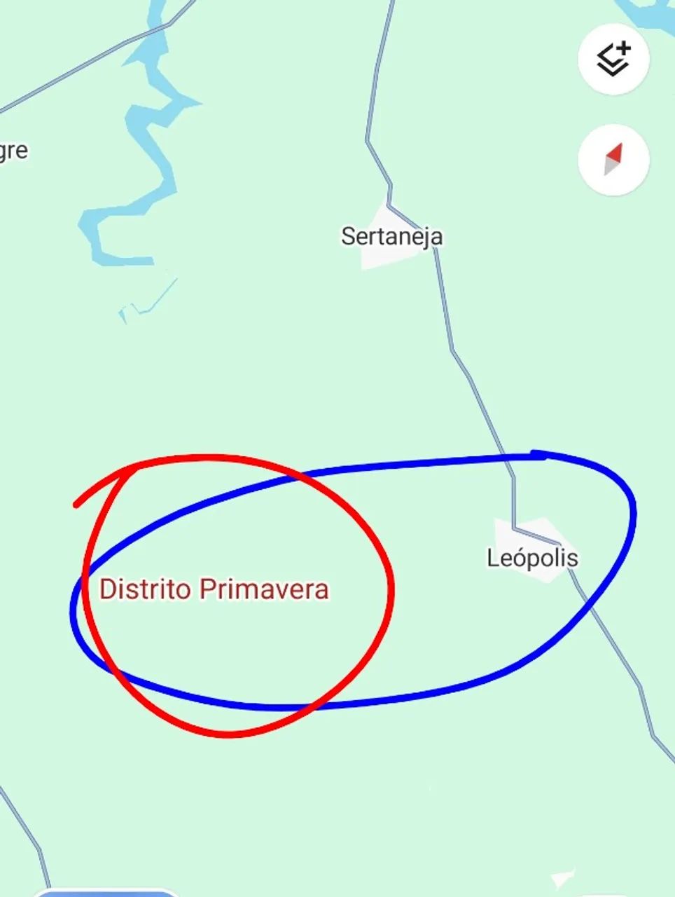 4 alqueires de terra