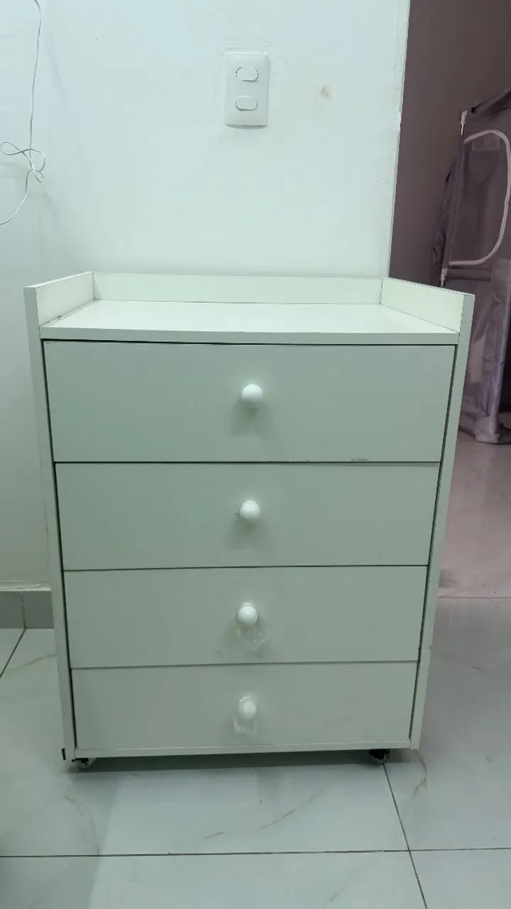 Cômoda trocador mdf naval - Foto 3