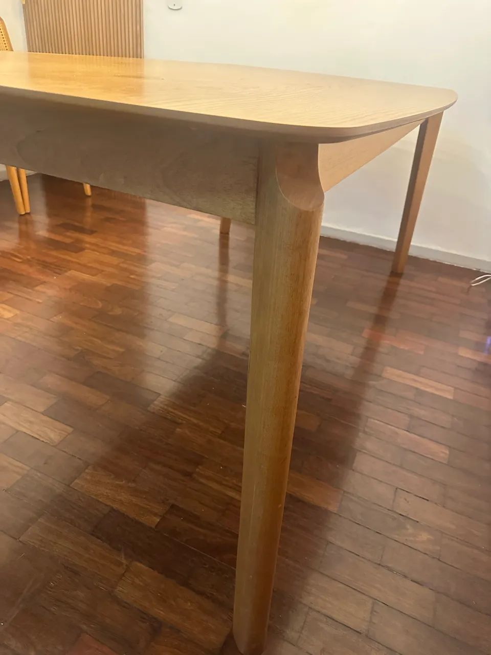 Mesa de Jantar Lalá Retangular - Carvalho Americano - Foto 5