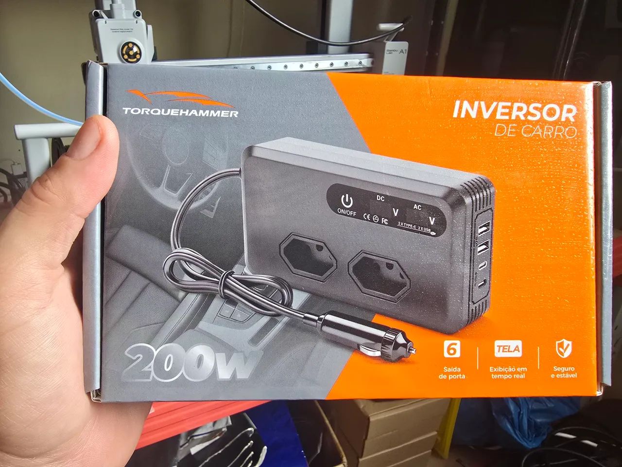 Inversor Veicular 200w