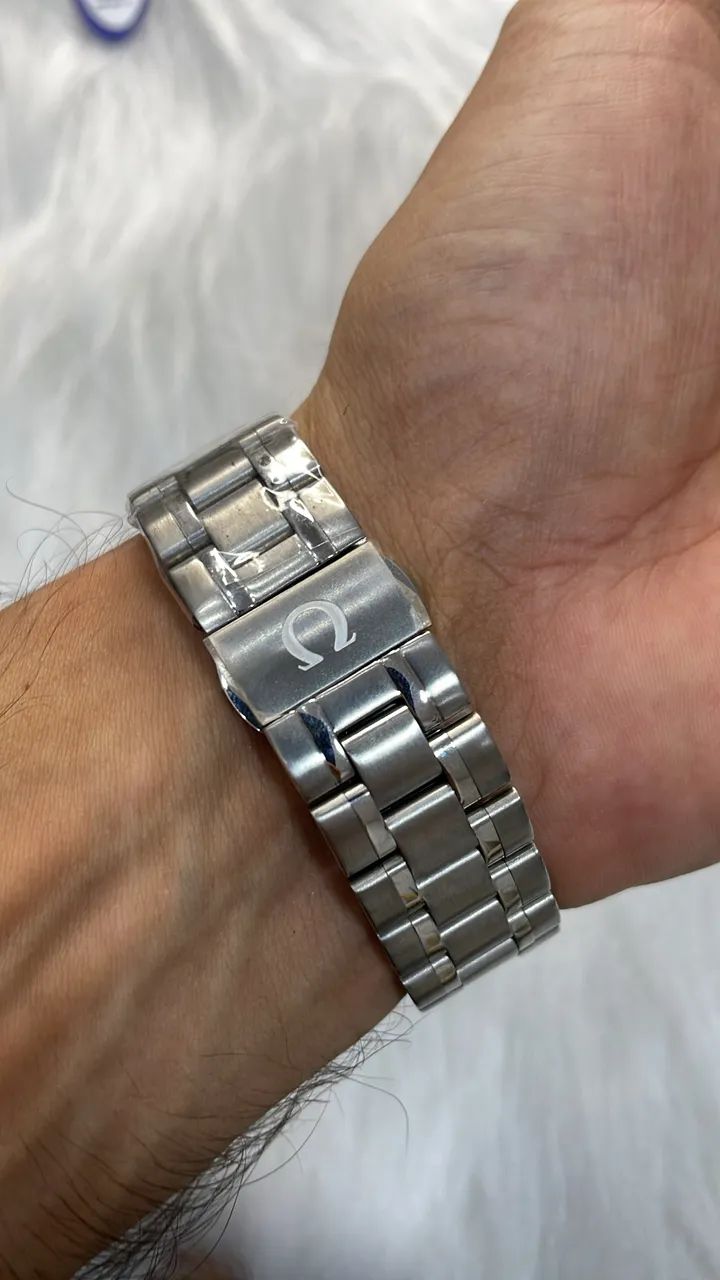Relógio Speedmaster Movimento Quartzo com Tamanho de 44mm - Foto 4