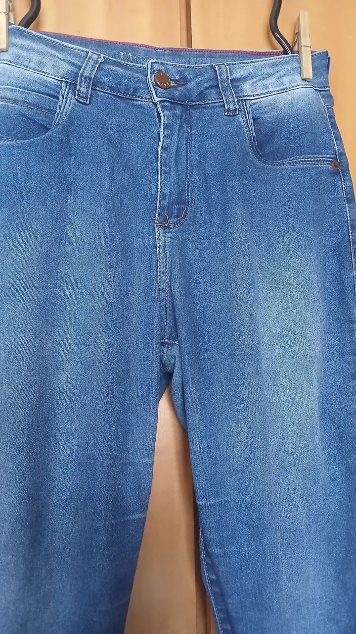 CALÇA JEANS MASCULINA 42 - Foto 3