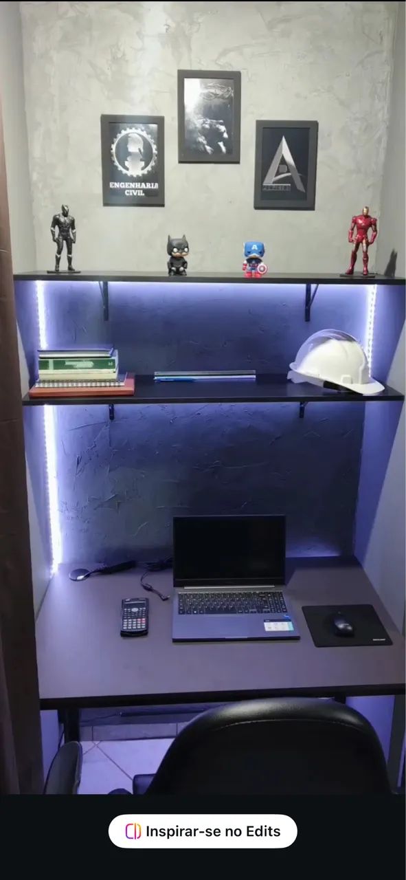 Mesa Escritorio - Estilo industrial nova - Foto 3