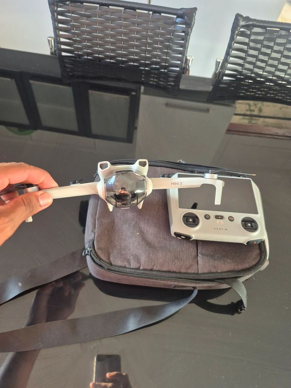 Drone dji mini 3 com tela - Foto 4
