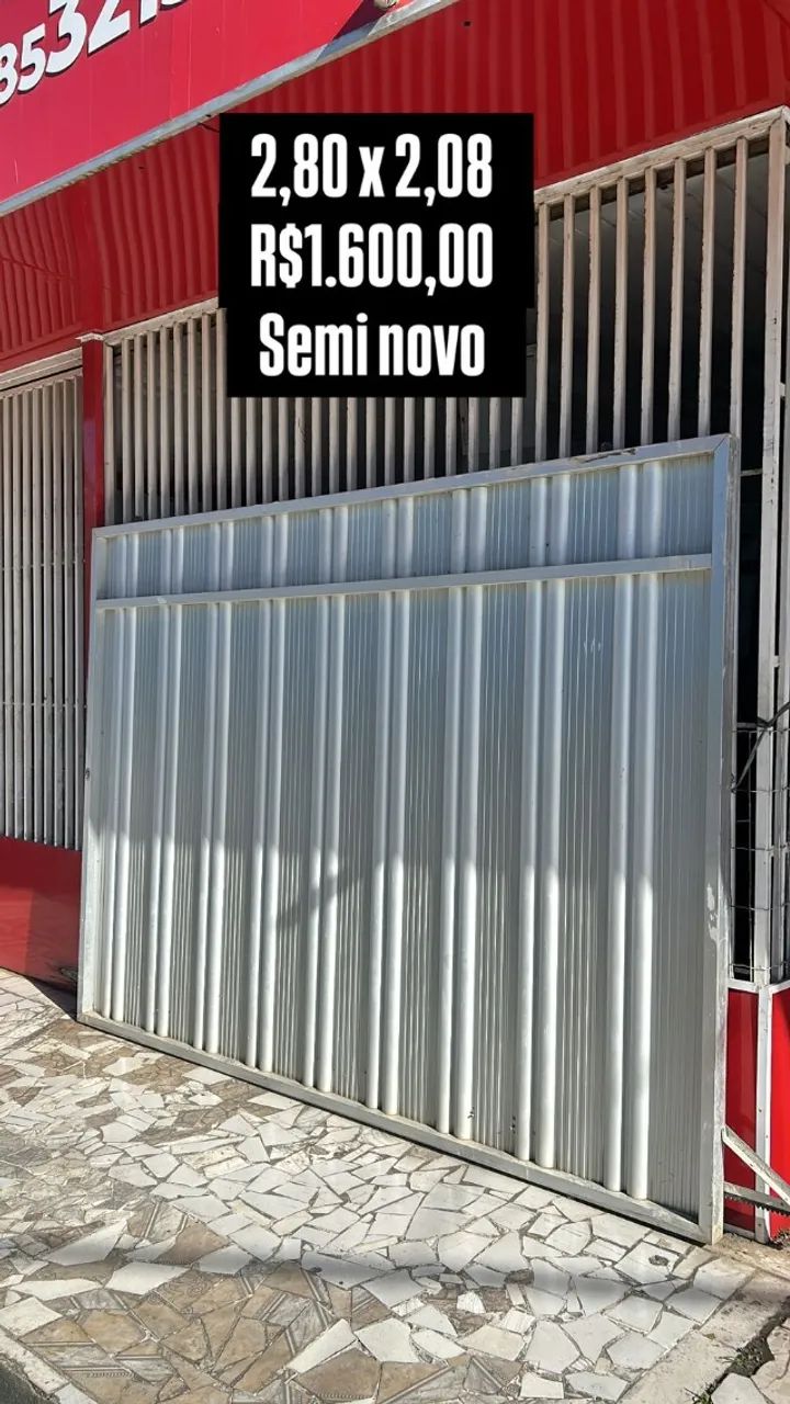 Portão de alumínio Semi novo  - Foto 6