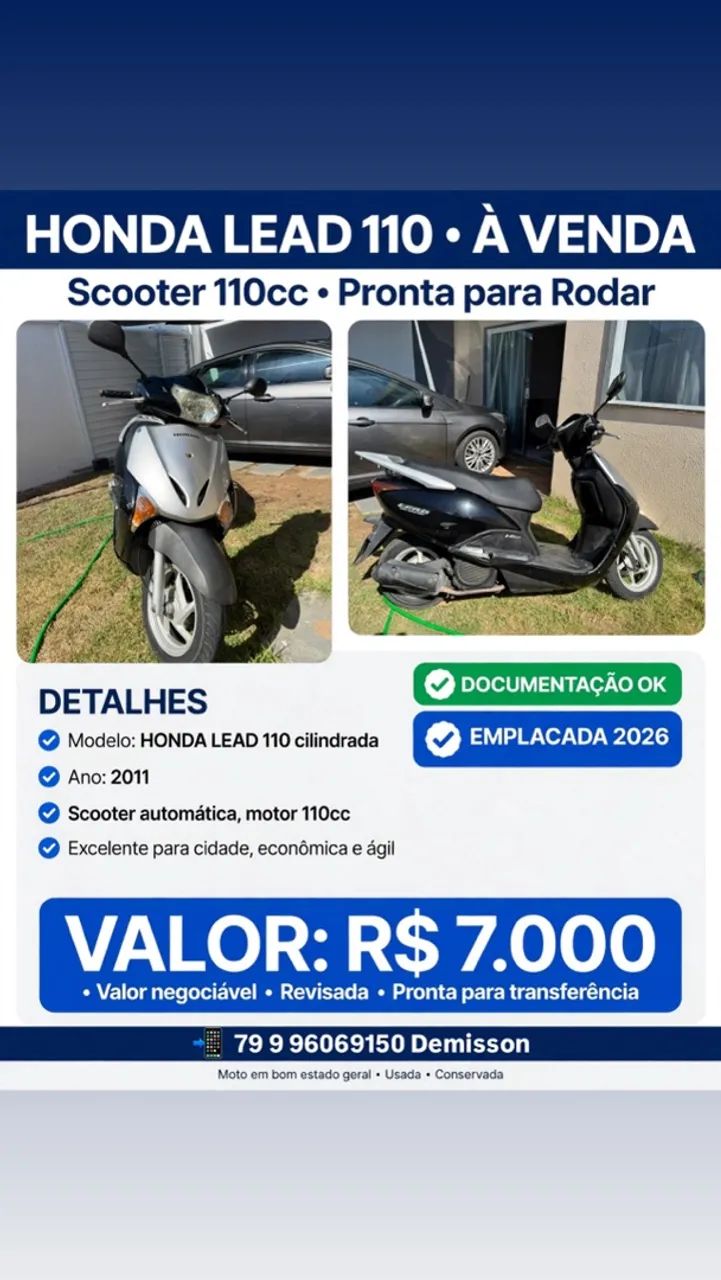 Honda Lead 110 2011 - Foto 4