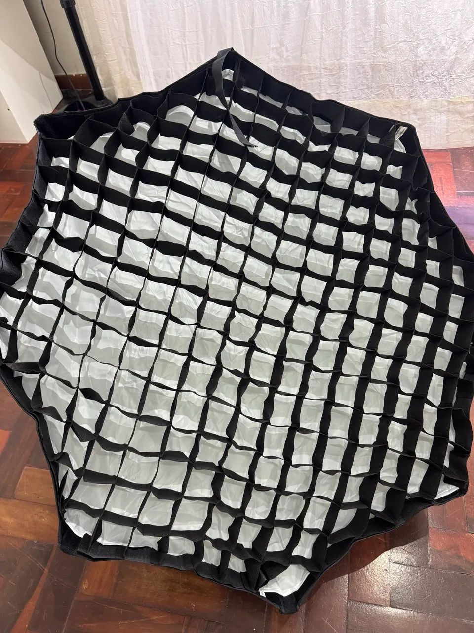 2 Softbox Octogonal Triopo KS2-90 90cm Com Grid Para Flash Speedlight - Foto 2