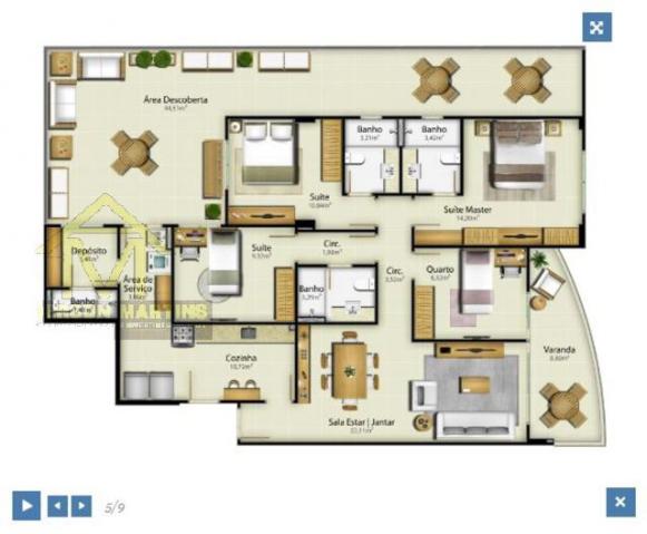 Apartamento à venda com 4 dormitórios em Jardim camburi, Vitória cod:6214 - Foto 11