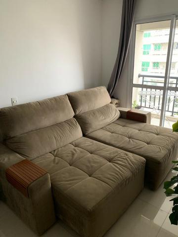 Sofá 4 lugares retrátil 2.40m (uma oportunidade dessa você não encontra todo dia)