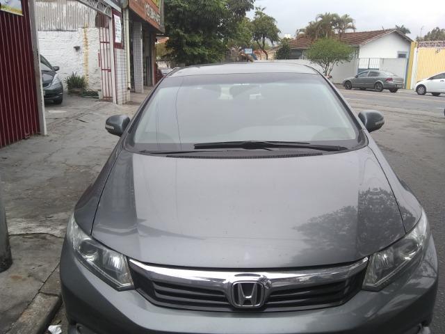 Honda civic lxr 2.0, cor cinza automático, flex