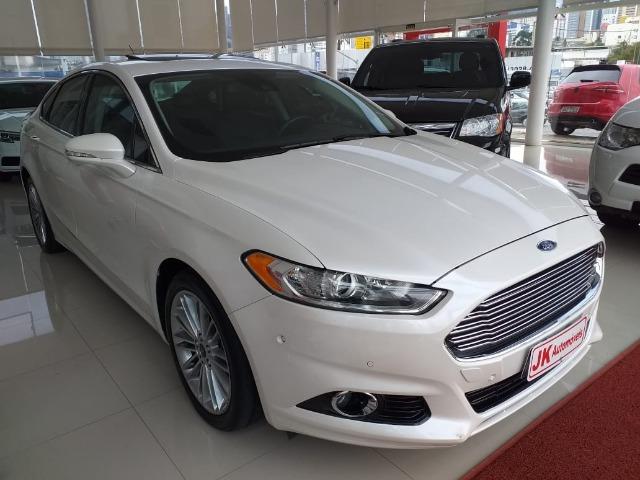 Ford Fusion Titanium Plus AWD Branco, com Teto, 4 pneus novos