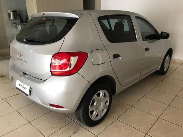 Sandero Authentic Completo+Airbag+Abs 65mil/km - Foto 6