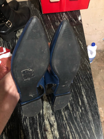 scarpin arezzo de amarrar