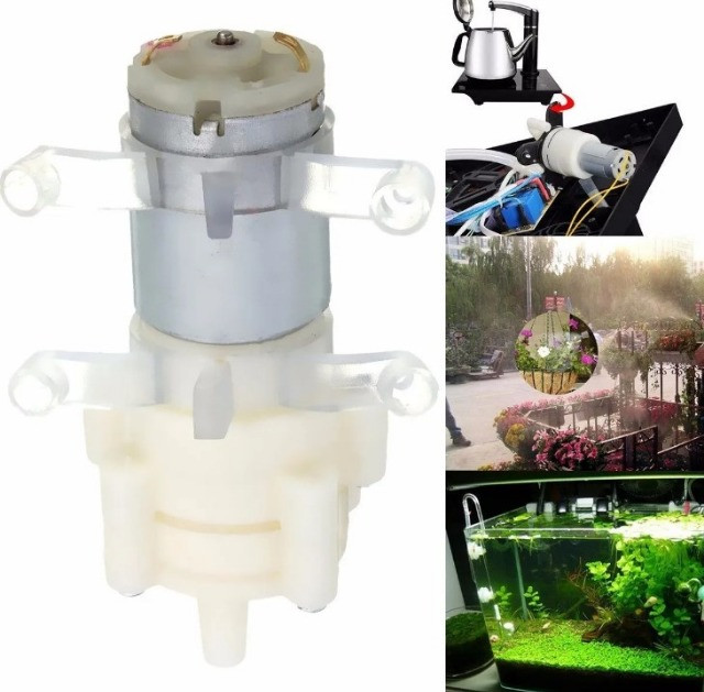 Bomba Mini De Água 12v - Rs-385 Pulverização Arduino Automação Robotica COD-AM357 